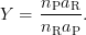 A=np*aK/nK*aP