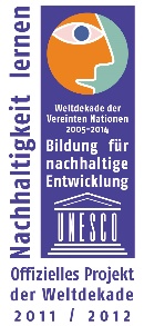 Logo UN-Dekade Offizielles Projekt 2011 / 2012