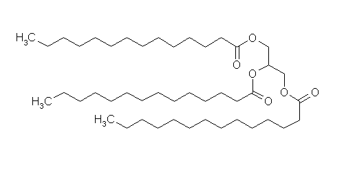 trimyristin structure