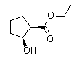 (1R,2S-cis) -2-هيدروكسي بنتان حلقي حامض الكربوكسيلي اثيل استر