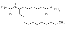 7-Acetamidostearic acid methyl ester - Effect factor 500