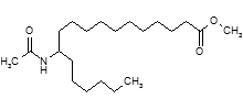 12-Acetamidostearic acid methyl ester - Effect factor 500